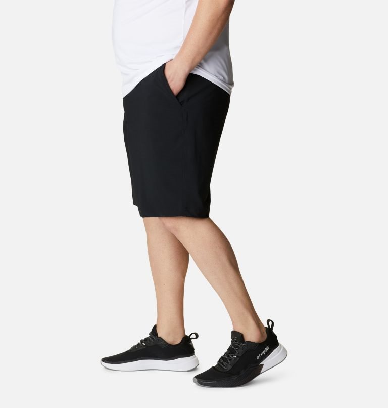 Men's Columbia PFG Terminal Tackle Shorts Black | Plus Size CA-EA1L0